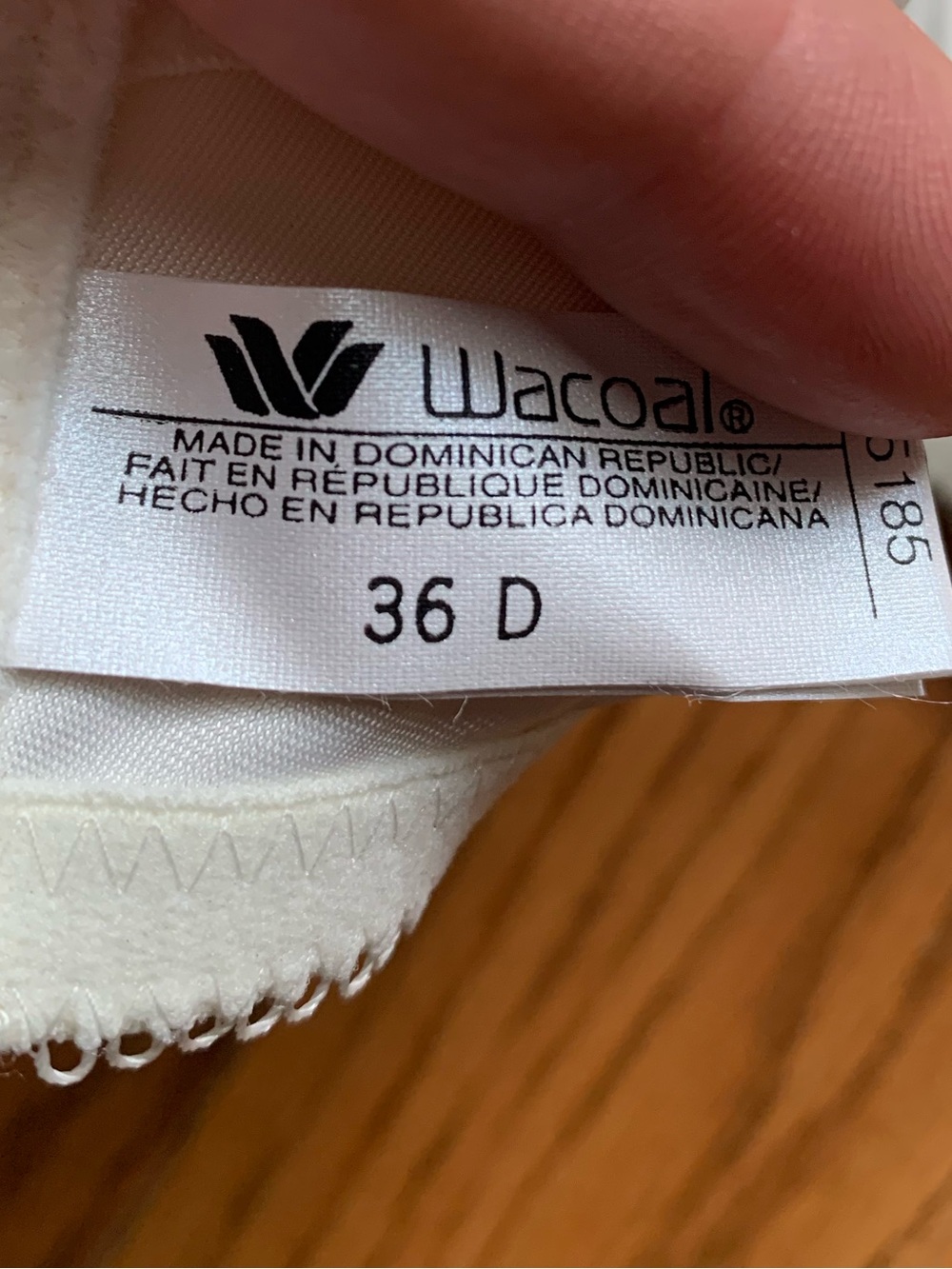 New Wacoal Bra 36D Ivory - Picture 6 of 7